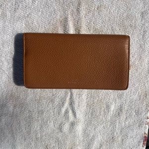 Ted baker brown lether wallet